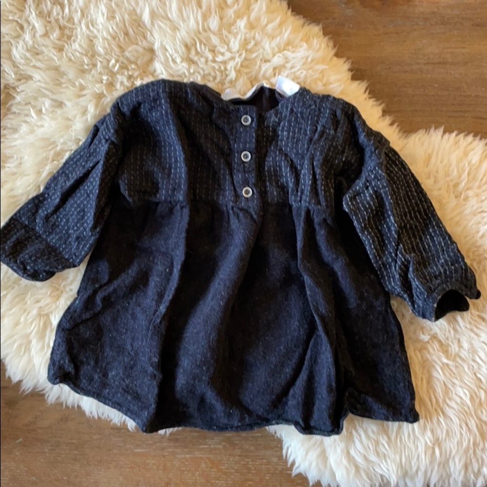 Zara embroidered dress 12-18m